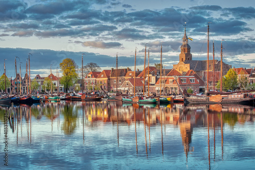 The small Dutch town of Blokzijl