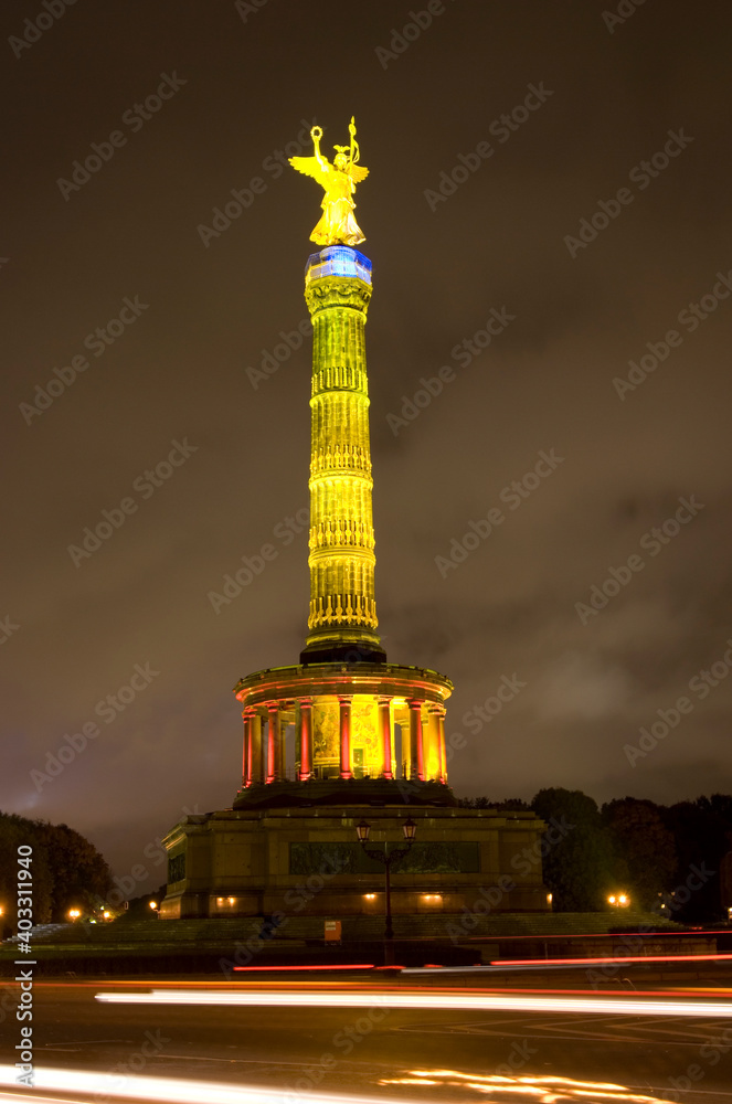 Victory Column In Berlin