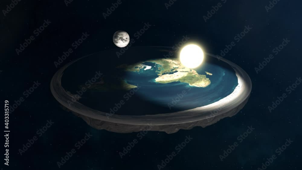 Flat Earth Conspiracy Sun and Moon Model