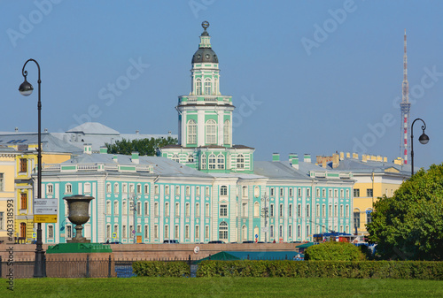 Kunstkamera. St. Petersburg. Russia. Vasilievsky Island photo