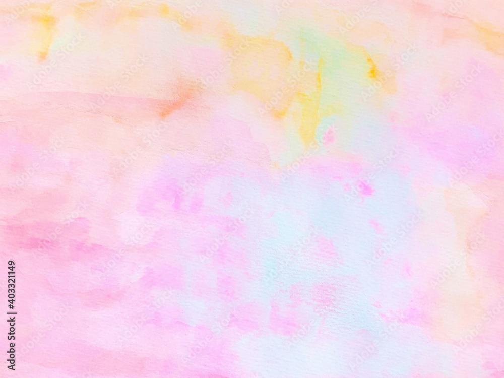 abstract pink paper  background with watercolor splashes