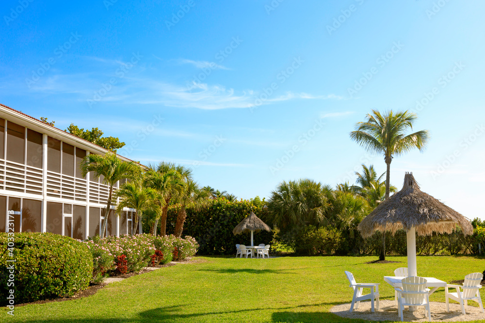 Typical place on Sanibel Island