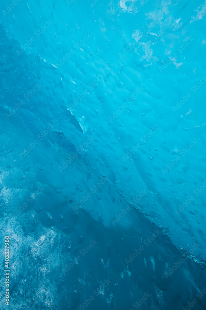 Blue Glacier Texture, Reid Glacier, Glacier Bay, Alaska