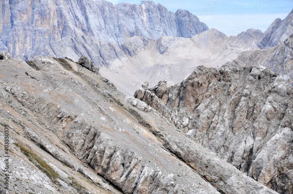 Wapienne zbocza Dolomitów, Włochy