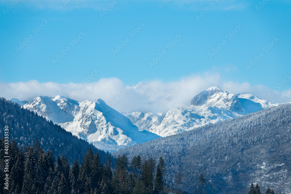 Landscape of Durmitor Mountain (Montenegro)