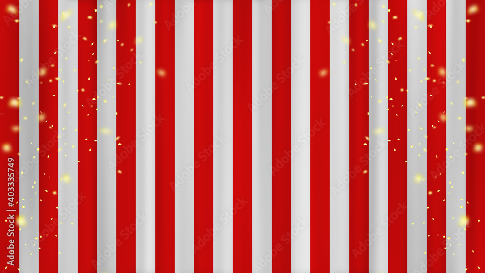 紙吹雪 紅白幕 紅白 横断幕 入学式 卒業式 成人式 祝勝会 展示会 祝いの背景素材 Stock Illustration Adobe Stock