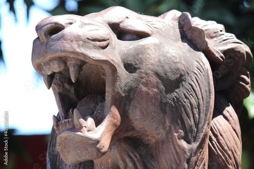 Escultura de Leão