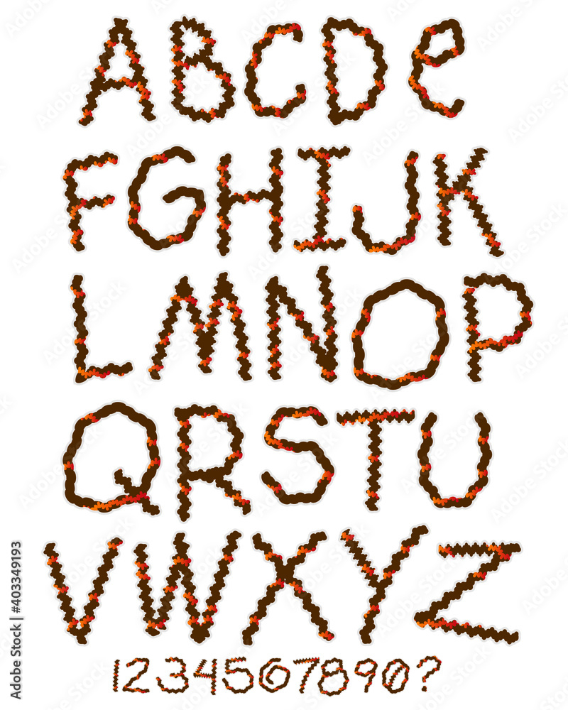 Tribal bulge Letter text font alphabet typography Tribal bulge Letter text font alphabet typography