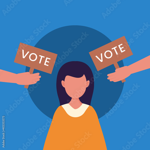 United states of america, president's day concept