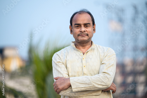 Φωτογραφία Portrait of a Middle aged Indian Man
