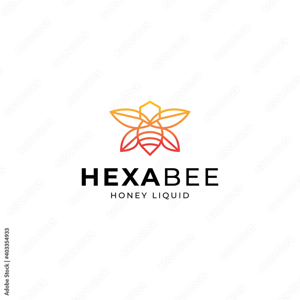 Bees logo design