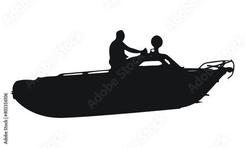 Boating Silhouette