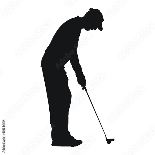 Golfer Silhouette