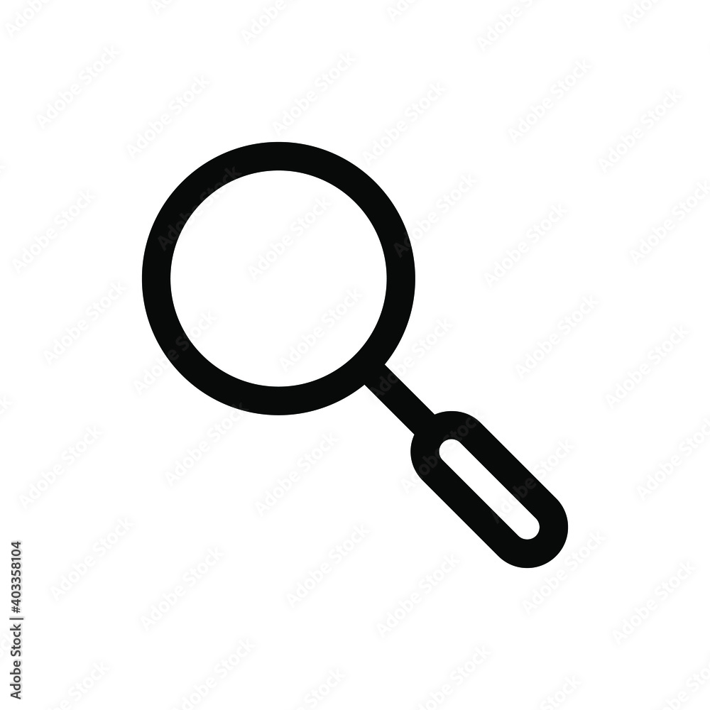 Magnifying glass icon Magnifying glass icon