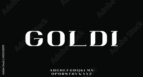 display font alphabet vector set	
