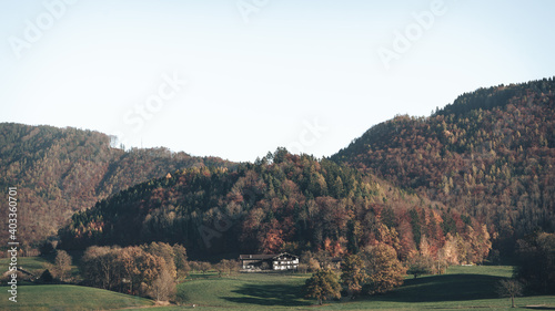 autumn in the mountains