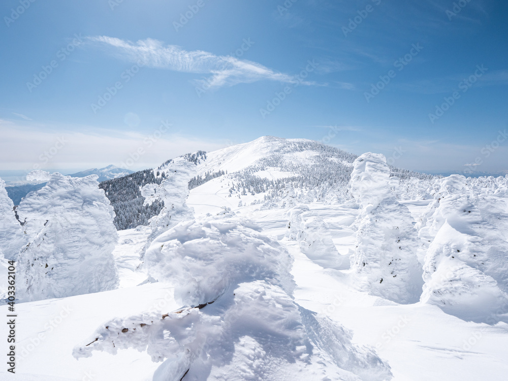 冬山 登山 山岳 日本