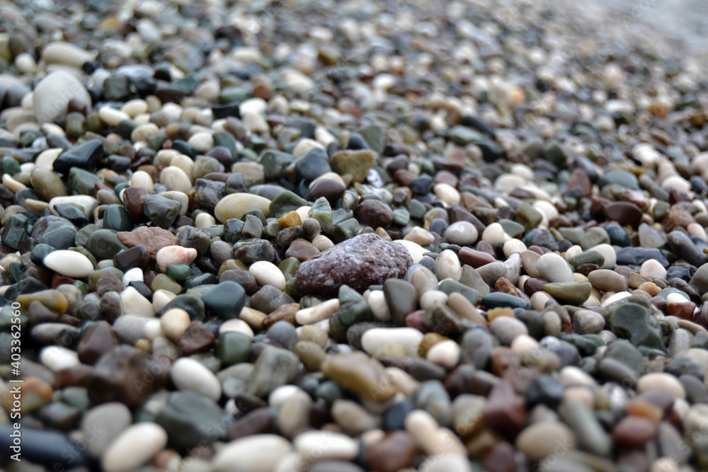 colorful pebbles to create a background and texture colorful pebbles to create a background and texture