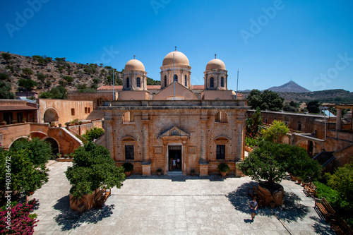 Agia Triada Tzagaroli Monastery - Crete Greece