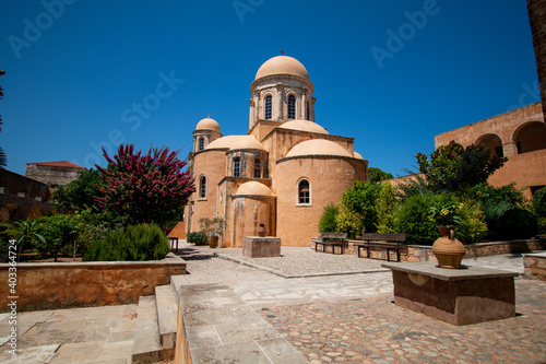 Agia Triada Tzagaroli Monastery - Crete Greece photo