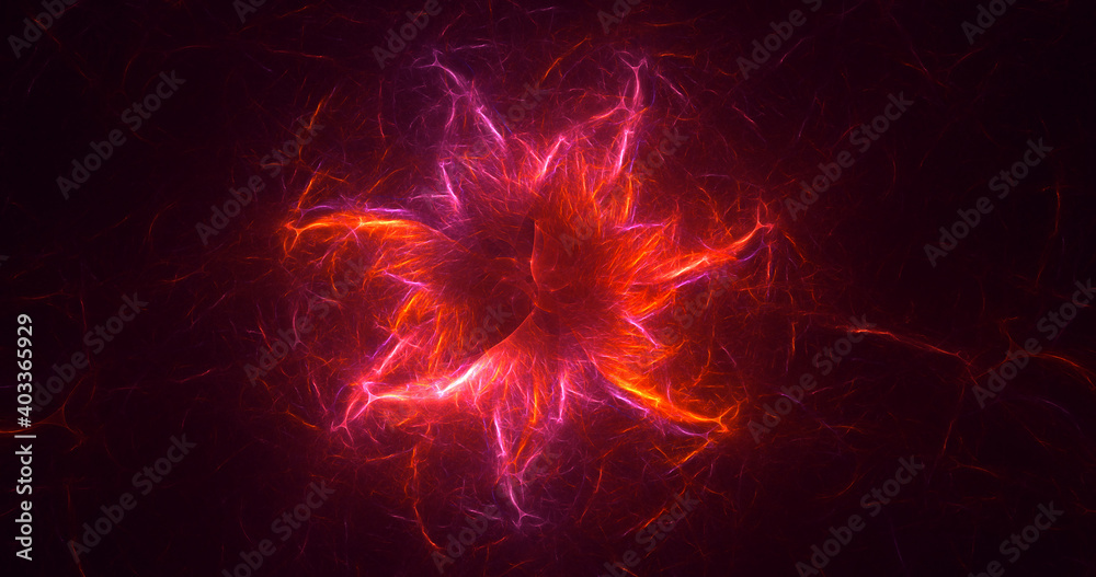 3D rendering abstract colorful fractal light background 3D rendering abstract colorful fractal light background
