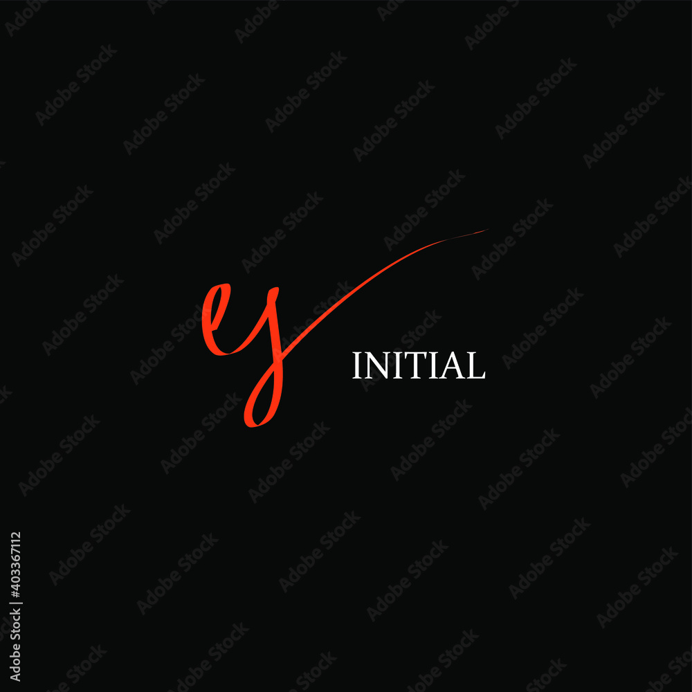 ej initial beauty monogram and elegant logo design ej initial beauty monogram and elegant logo design