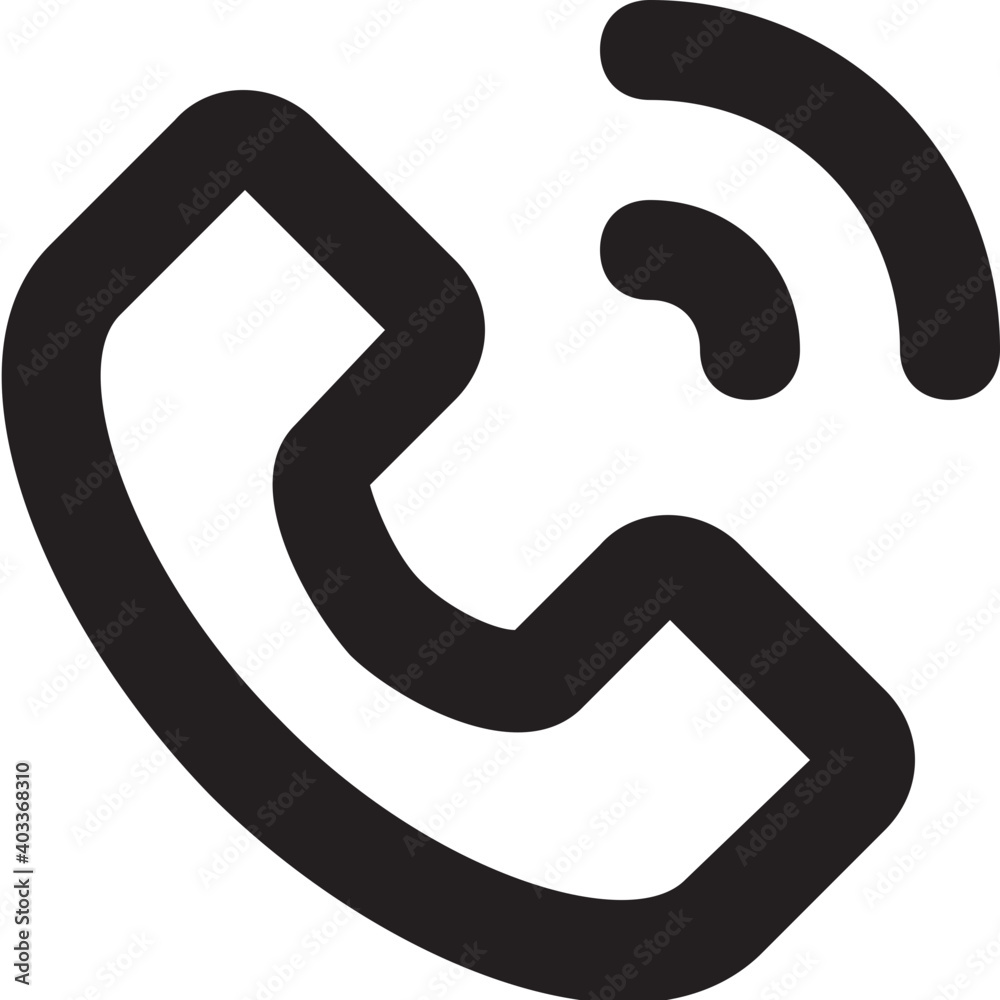 Receiver Vector Line Icon Receiver Vector Line Icon