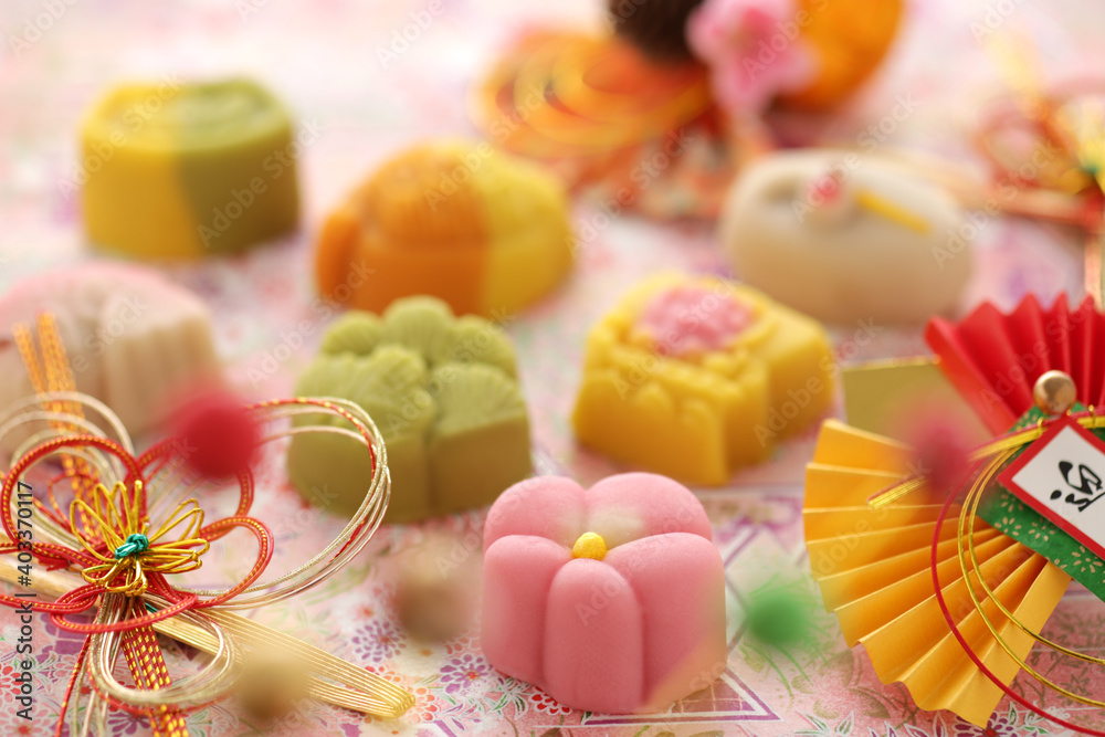 日本の伝統のお祝い事や引き出物のお菓子
