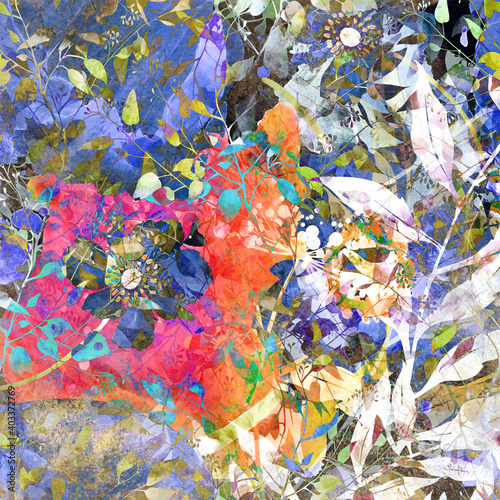 abstract watercolor backgro...