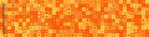 Fototapeta Naklejka Na Ścianę i Meble -  Abstract Geometric Pattern generative computational art illustration