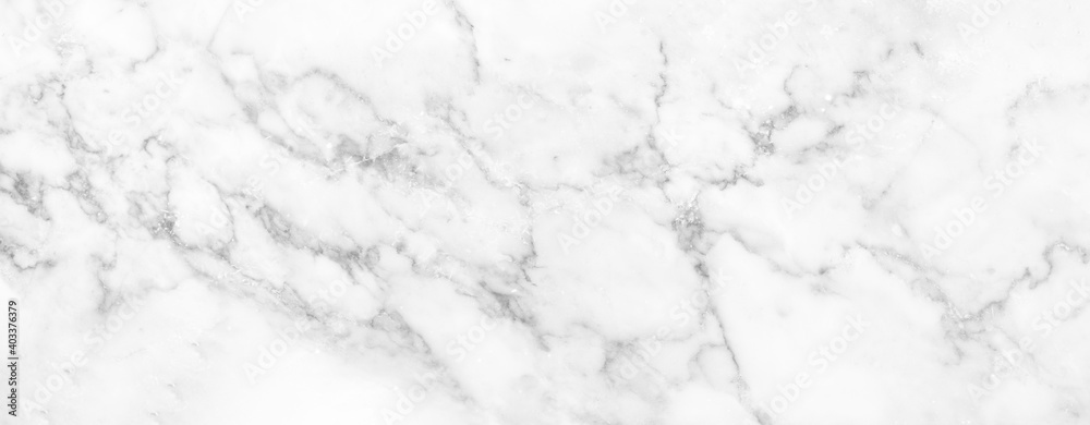 Obraz premium Marble granite white panorama background wall surface black pattern graphic abstract light elegant gray for do floor ceramic counter texture stone slab smooth tile silver natural.