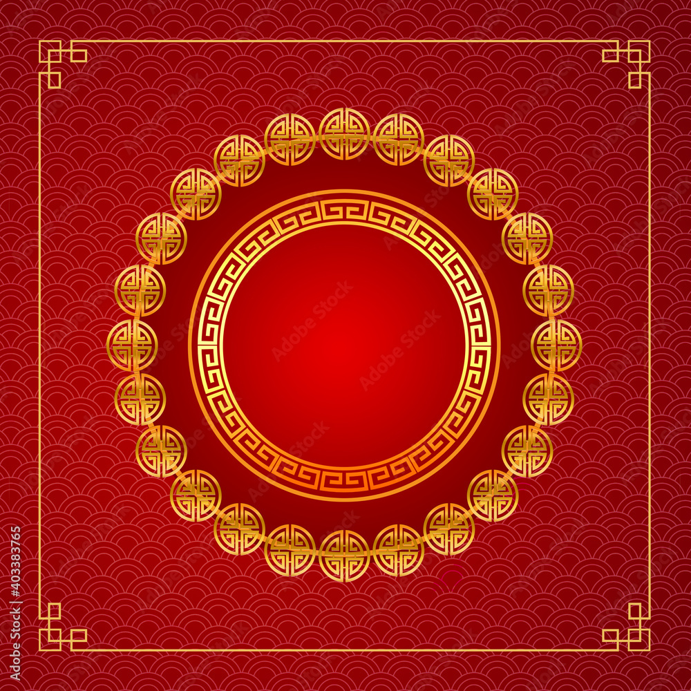 Happy Chinese new year card. Chinese mean Happy New Year, wealthy, Zodiac sign for greetings card, flyers, invitation, posters, brochure, banners, calendar. Happy Chinese new year card. Chinese mean Happy New Year, wealthy, Zodiac sign for greetings card, flyers, invitation, posters, brochure, banners, calendar.