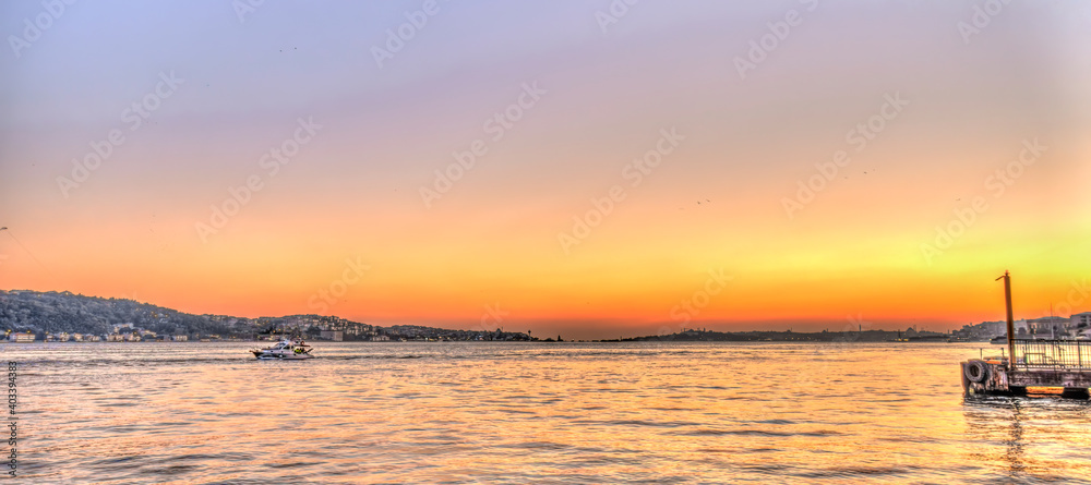 Istanbul skyline, HDR Image