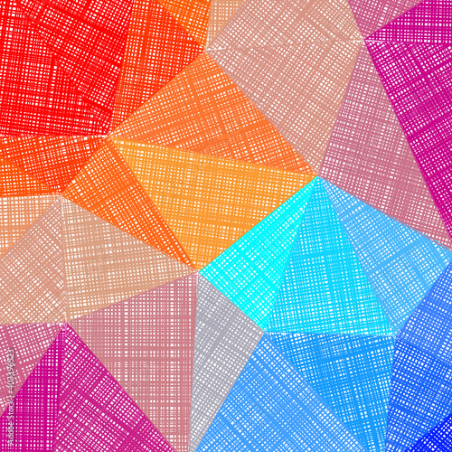 Hand-drawn pencil background. Marker hatching background. Adorable pencil sketch with colorful strokes. Ravishing vector illustration.