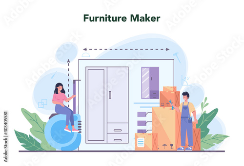 Wooden furniture maker or designer. Wood furniture repair