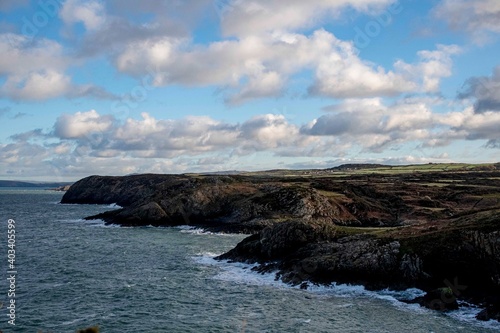 Pembrokeshire national park coastal path 