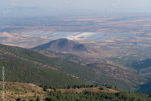 Slopes of the Sierra Nevada mountains