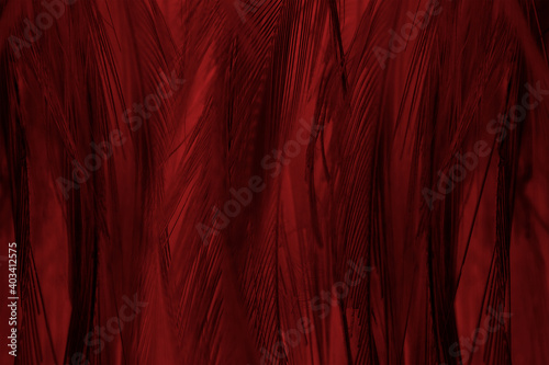 red feather pattern texture background
