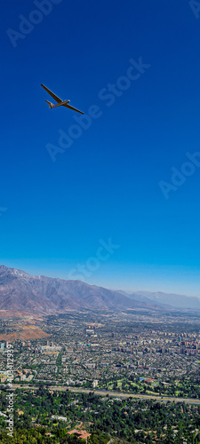 View of the city on top of the mountain