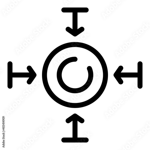 Self actualization icon. Outline self actualization vector icon for web design isolated on white background