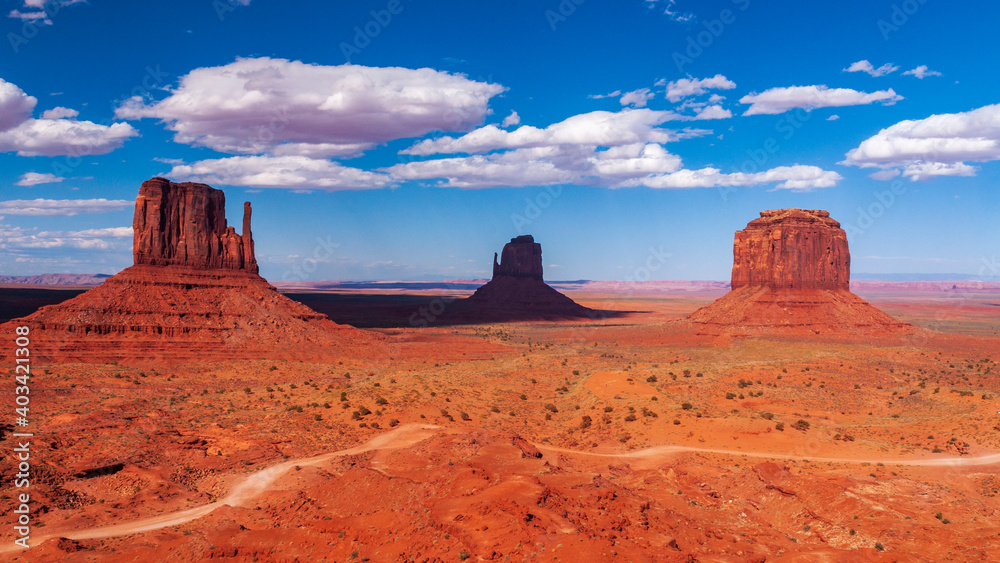 Naklejka premium monument valley