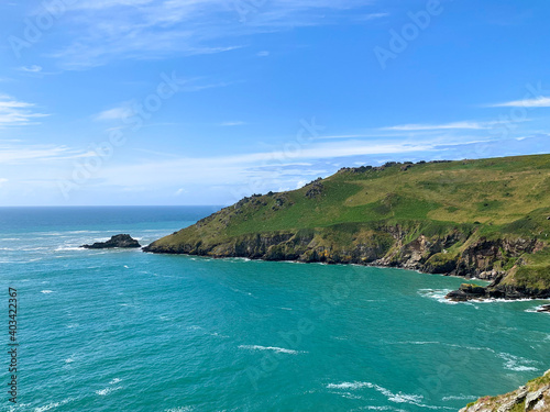 View of the South coast of England