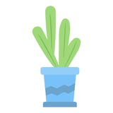 houseplants and flowers in pots icon