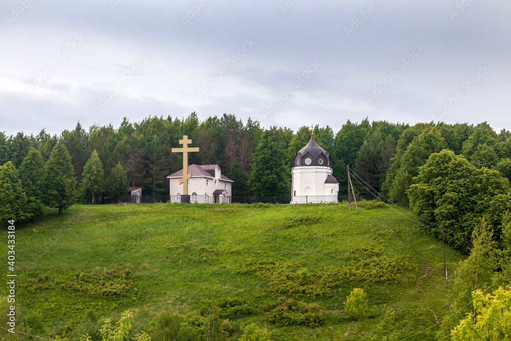Perm. Church-chapel of Mikhail Tversky (skete of the Trinity Stefanov Monastery)