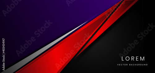 Template corporate concept red black purple and grey contrast background.