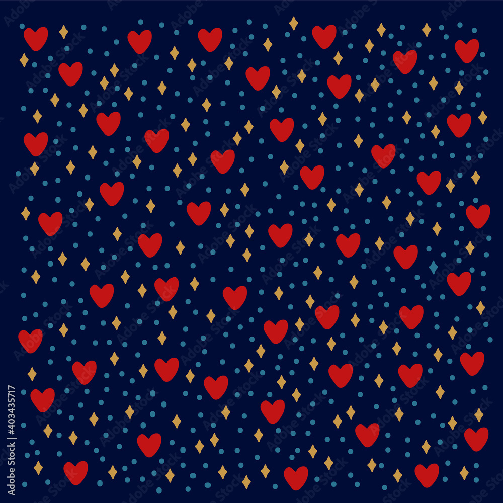 Pattern with rings and glitters. Background with romantic elements of red hearts and sequins. Cartoon doodle and the Word Love. Backing Hearts, Loved Ones, Love, Glitter, Stars. Collection for Pattern with rings and glitters. Background with romantic elements of red hearts and sequins. Cartoon doodle and the Word Love. Backing Hearts, Loved Ones, Love, Glitter, Stars. Collection for