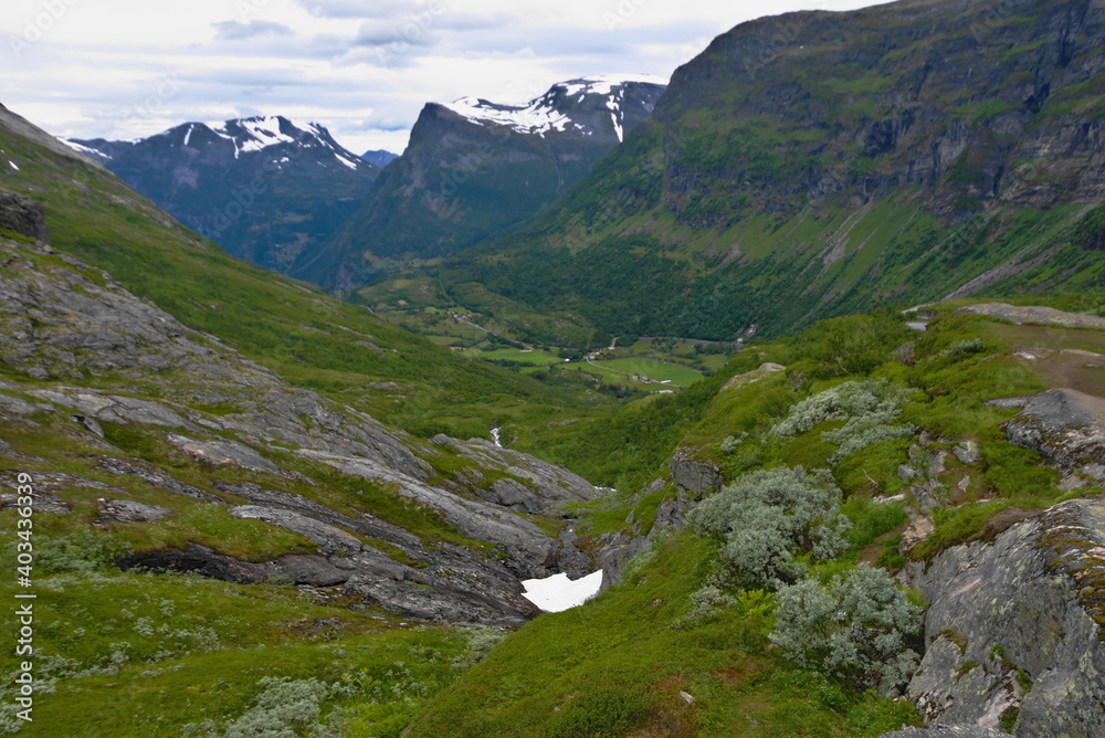 Geirangervegen, Møre og Romsdal, Norway