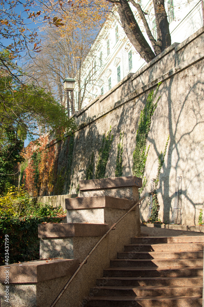 Fototapeta premium Winding stairs