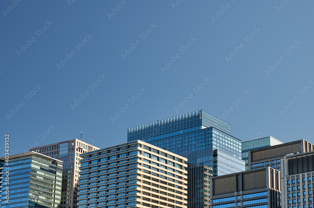 The modern urban geometry of the metropolis. Tokyo. Japan The modern urban geometry of the metropolis. Tokyo. Japan
