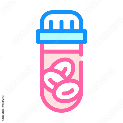 stem cells color icon vector illustration color